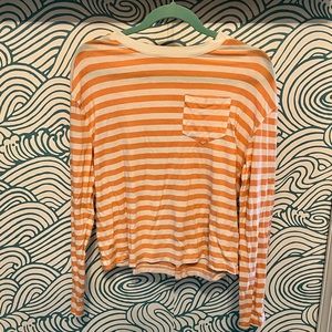 WINTER CLEANOUT SALE A new day, medium long sleeve pocket tee